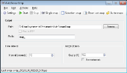 AutoScreenSnap main window